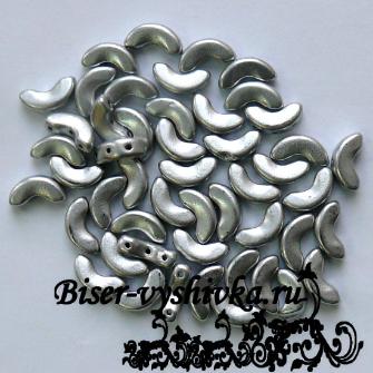 Arcos Par Puca.  Silver Aluminium Matte (матовый металлик, серебро)  арт.01700. 10 гр.