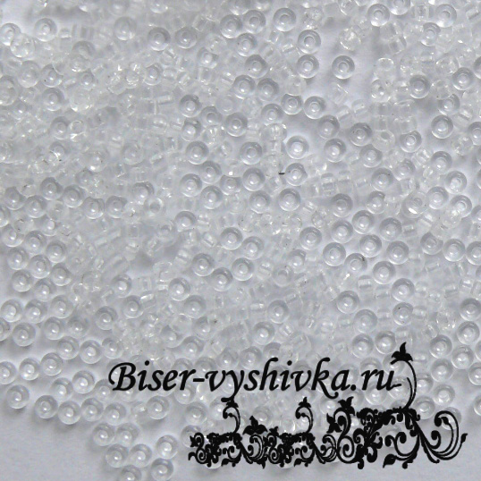 Miyuki 15/0 (RR-0131). Прозрачный кристалл (Transparent Crystal)