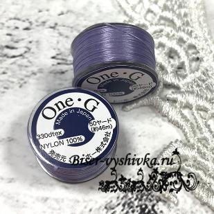 TOHO One-G. Цвет #19 светлая лаванла (Lt Lavender). Катушка 45,7м.  1шт. Япония