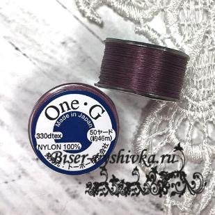 TOHO One-G. Цвет #11 Пурпурный (Purple). Катушка 45,7м. Япония  1шт.