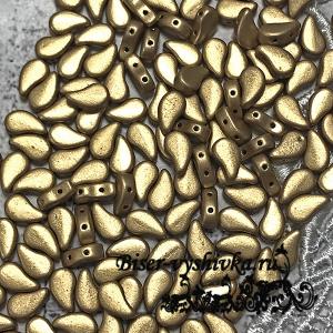 PAISLEYDUO арт. 00030/01710 Цвет: CRYSTAL BRONZE PALE GOLD. Размер: 8*5 мм. 