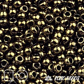 TOHO 15/0 TR-0422. Античная бронза темная с золотым напылением (Gold-Lustered Dk Antique Bronze). от интернет-магазина biser-vyshivka.ru  TOHO 15/0 TR-0422. Античная бронза темная с золотым напылением (Gold-Lustered Dk Antique Bronze).