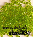 Бусина стекло, рондель. Размер: 0,3*0,2см. Цвет: светло-зеленый, прозрачный. арт. 0201. 1шт от интернет-магазина biser-vyshivka.ru  Бусина стекло, рондель. Размер: 0,3*0,2см. Цвет: светло-зеленый, прозрачный. арт. 0201. 1шт