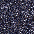 MIYUKI Delica 11/0 DB-0278. Темно-синий глянцевый (Lined Dark Blue Luster) от интернет-магазина biser-vyshivka.ru  MIYUKI Delica 11/0 DB-0278. Темно-синий глянцевый (Lined Dark Blue Luster)