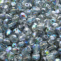 Бусины Fire polished. Crystal Blue Rainbow. арт. 00030/98538. 1шт. от интернет-магазина biser-vyshivka.ru  Бусины Fire polished. Crystal Blue Rainbow. арт. 00030/98538. 1шт.