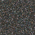 MIYUKI Delica 11/0 DB-1775. Аква АВ с внутренней линией топаз (Topaz Lined Aqua AB).  от интернет-магазина biser-vyshivka.ru  MIYUKI Delica 11/0 DB-1775. Аква АВ с внутренней линией топаз (Topaz Lined Aqua AB).