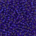 Miyuki 8/0 (RR-0020). Цвет: кобальт с серебряной линией (Cobalt Silver Lined). от интернет-магазина biser-vyshivka.ru  Miyuki 8/0 (RR-0020). Цвет: кобальт с серебряной линией (Cobalt Silver Lined).