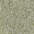 MIYUKI Delica 11/0 DB-1765. Сверкающий сельдерей с опаловой линией AB (Sparkling Celery Lined Opal AB) от интернет-магазина biser-vyshivka.ru  MIYUKI Delica 11/0 DB-1765. Сверкающий сельдерей с опаловой линией AB (Sparkling Celery Lined Opal AB)